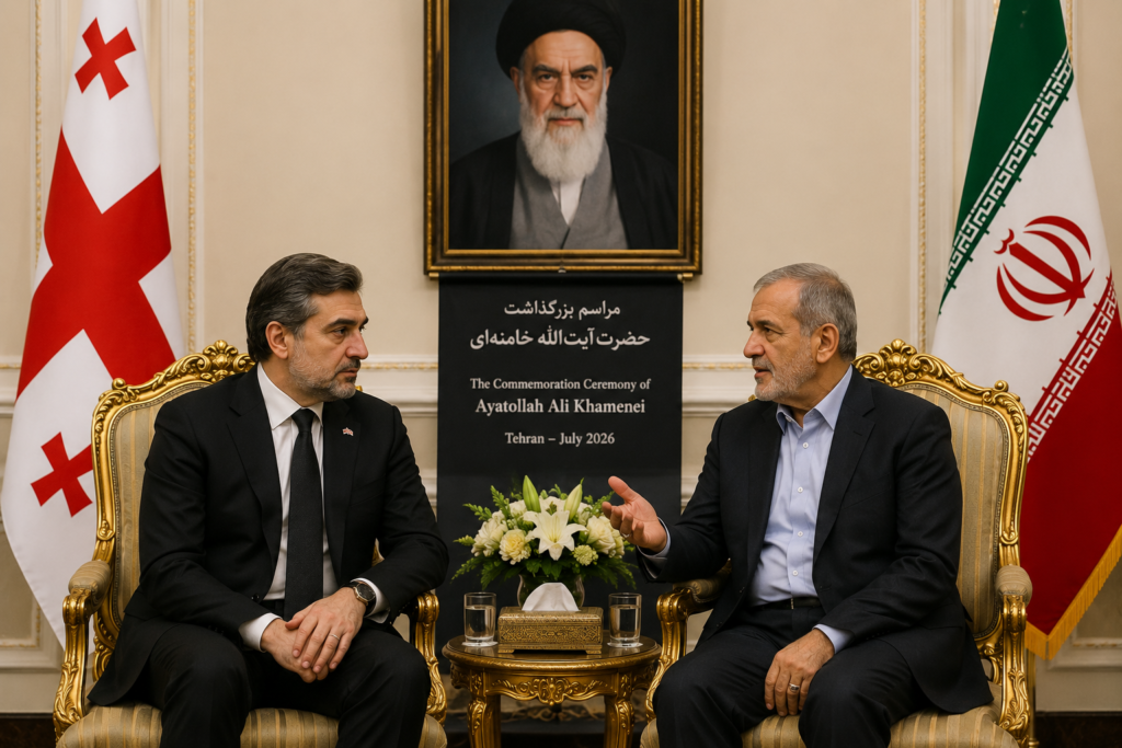 Absen dari KTT NATO, Presiden Georgia Pilih Melawat ke Iran