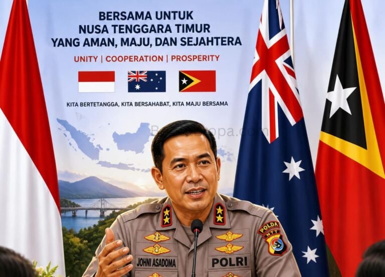 Kapolda NTT Perkuat Kerja Sama Indonesia, Australia, dan Timor-Leste
