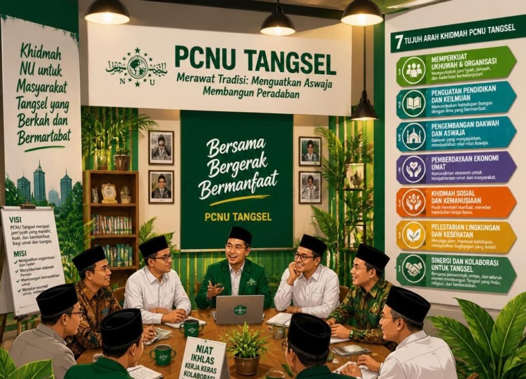 PCNU Tangsel Tetapkan Tujuh Arah Khidmat untuk Periode 2026-2031